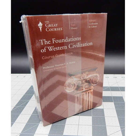 The Foundations of Western Civilization Audio CD Course Guidebook Great Courses - Picture 1 of 9